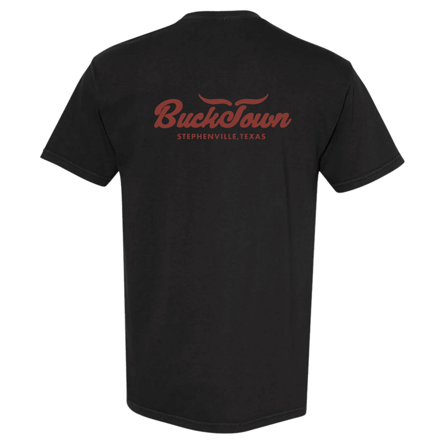 Bucktown T Horn Tee - Black/Red