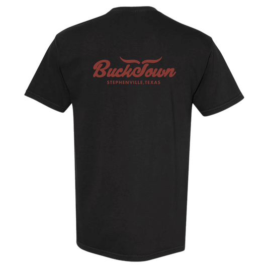 Bucktown T Horn Tee - Black/Red